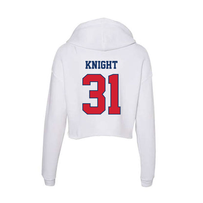 Francis Marion - NCAA Acrobatics & Tumbling : Kaylah Knight - Women's Crop Fleece Hoodie-1