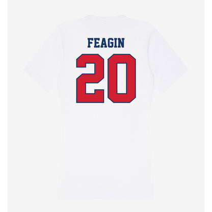 Francis Marion - NCAA Women's Basketball : Mackenzie Feagin - Women's V-Neck T-Shirt-1