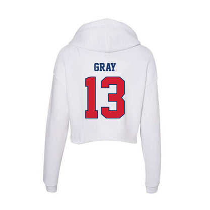 Francis Marion - NCAA Softball : Rylee Gray - Women's Crop Fleece Hoodie-1