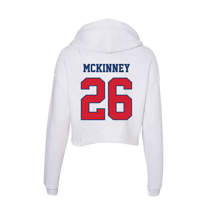 Francis Marion - NCAA Baseball : Joe McKinney - Women's Crop Fleece Hoodie-1
