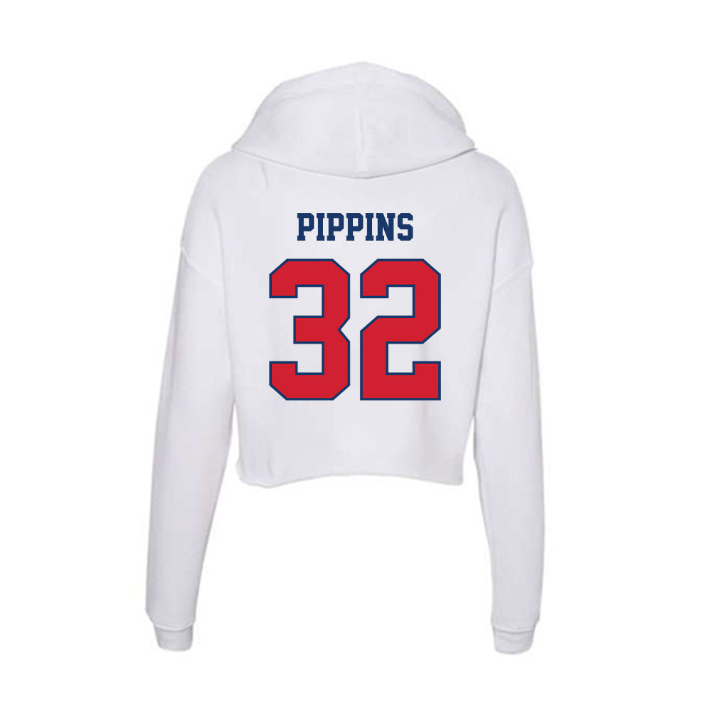 Francis Marion - NCAA Acrobatics & Tumbling : Alyssa-Naomi Pippins - Women's Crop Fleece Hoodie-1