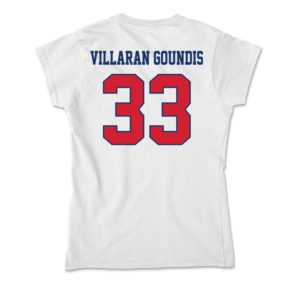 Francis Marion - NCAA Baseball : Dariel Villaran Goundis - Soft Style Women’s T-Shirt-1