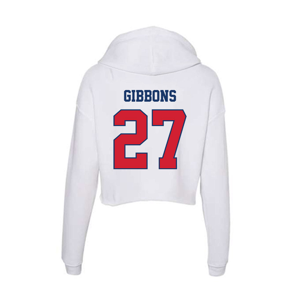 Francis Marion - NCAA Acrobatics & Tumbling : Megan Gibbons - Women's Crop Fleece Hoodie-1