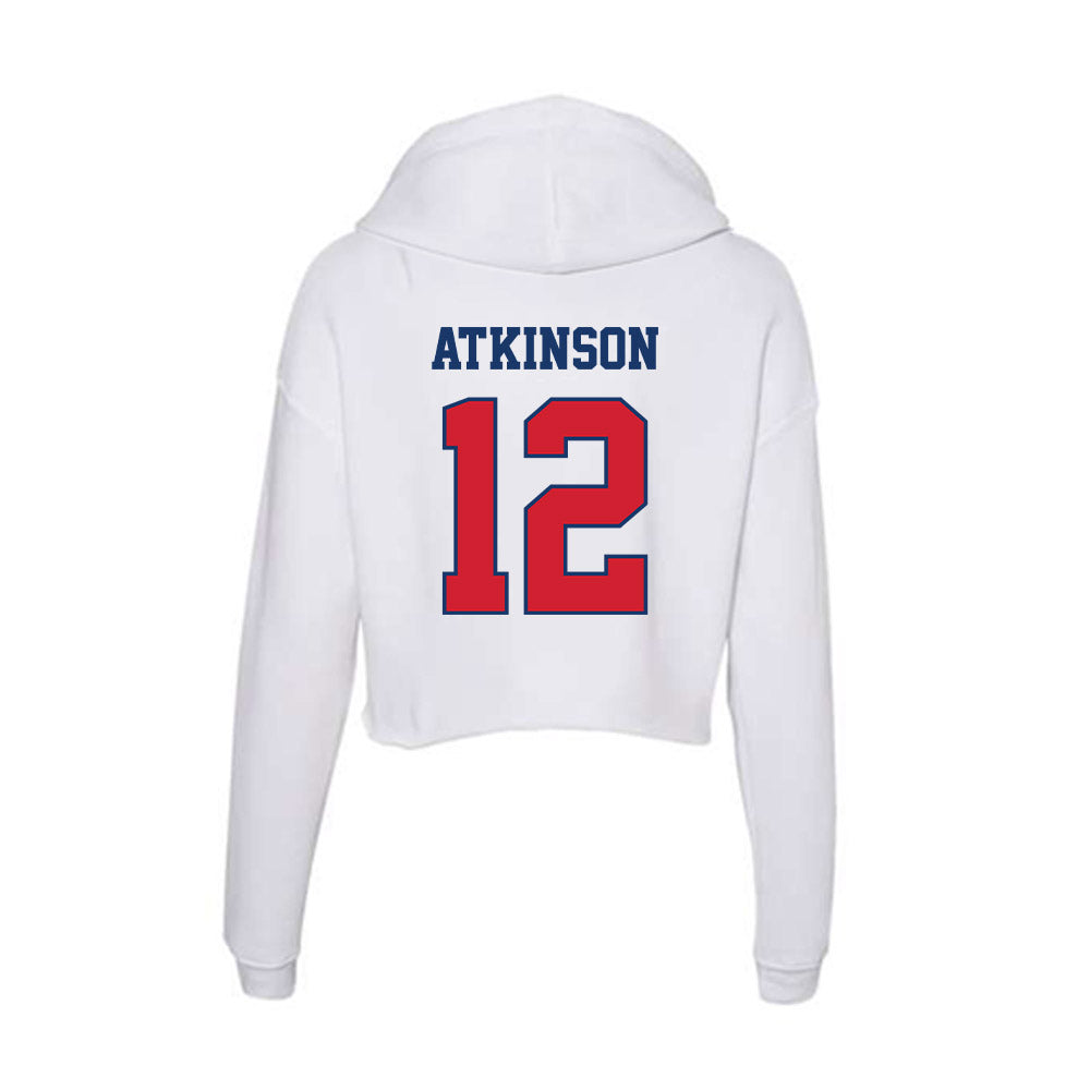 Francis Marion - NCAA Men's Basketball : Alex Atkinson - Women's Crop Fleece Hoodie-1