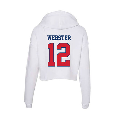 Francis Marion - NCAA Softball : Rylie Webster - Women's Crop Fleece Hoodie-1