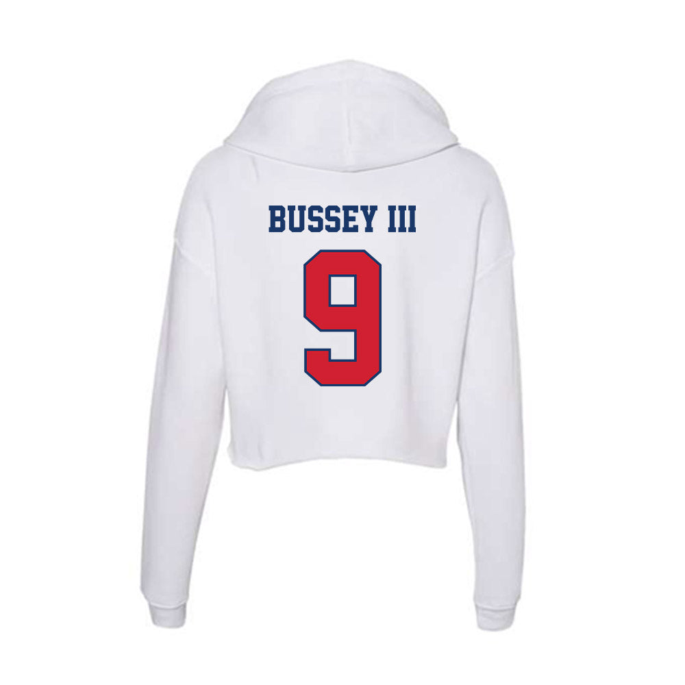 Francis Marion - NCAA Baseball : Charlie Bussey III - Women's Crop Fleece Hoodie-1