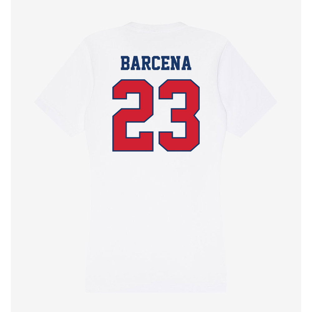 Francis Marion - NCAA Baseball : Daniel Barcena - Women's V-Neck T-Shirt-1