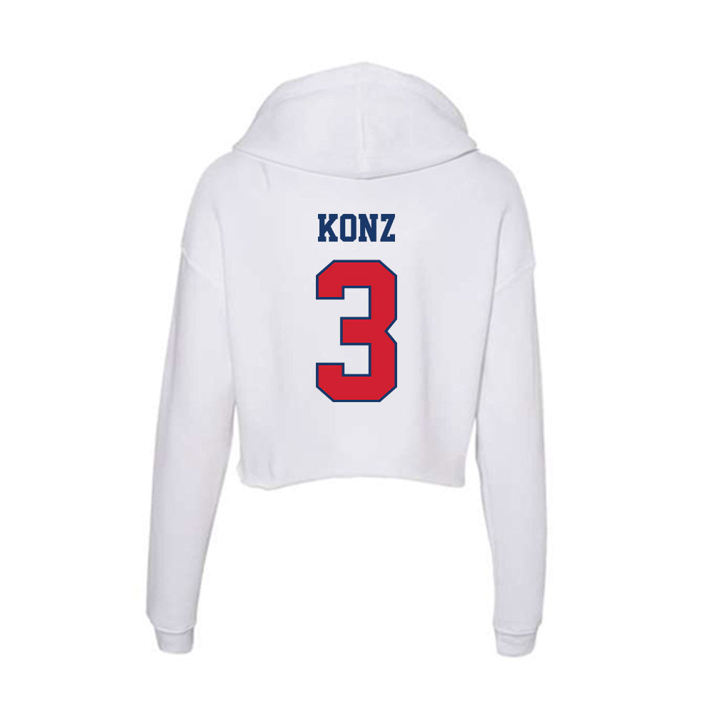 Francis Marion - NCAA Softball : Emily Konz - Women's Crop Fleece Hoodie-1