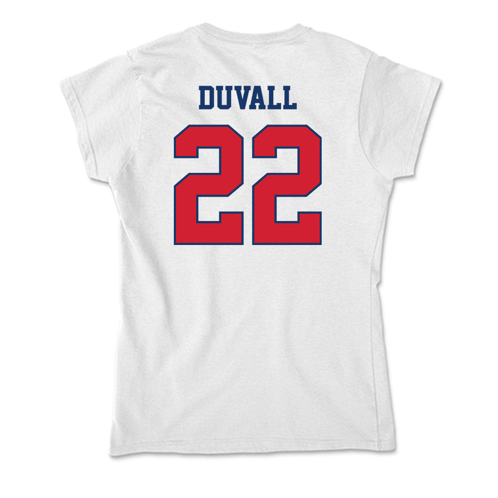 Francis Marion - NCAA Baseball : Sam Duvall - Soft Style Women’s T-Shirt-1