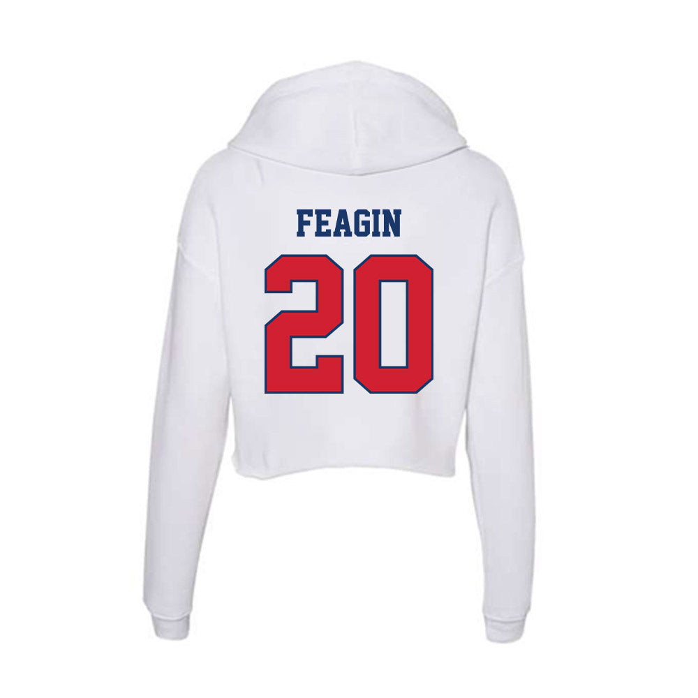 Francis Marion - NCAA Women's Basketball : Mackenzie Feagin - Women's Crop Fleece Hoodie-1