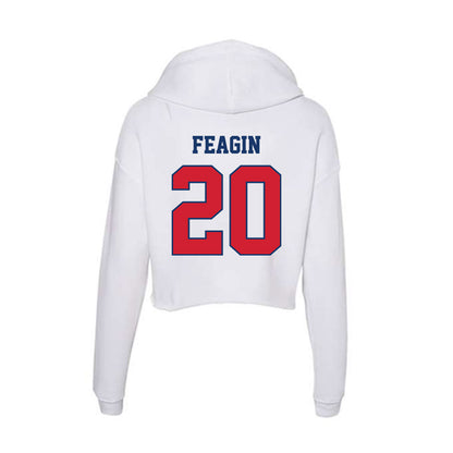 Francis Marion - NCAA Women's Basketball : Mackenzie Feagin - Women's Crop Fleece Hoodie-1