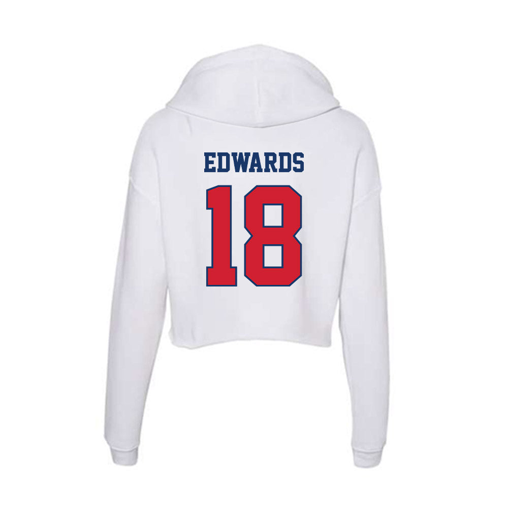 Francis Marion - NCAA Baseball : Roman Edwards - Women's Crop Fleece Hoodie-1
