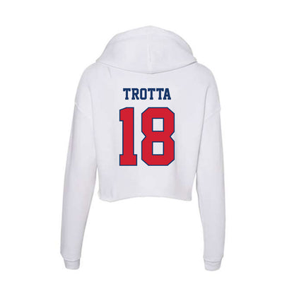 Francis Marion - NCAA Acrobatics & Tumbling : Mia Trotta - Women's Crop Fleece Hoodie-1
