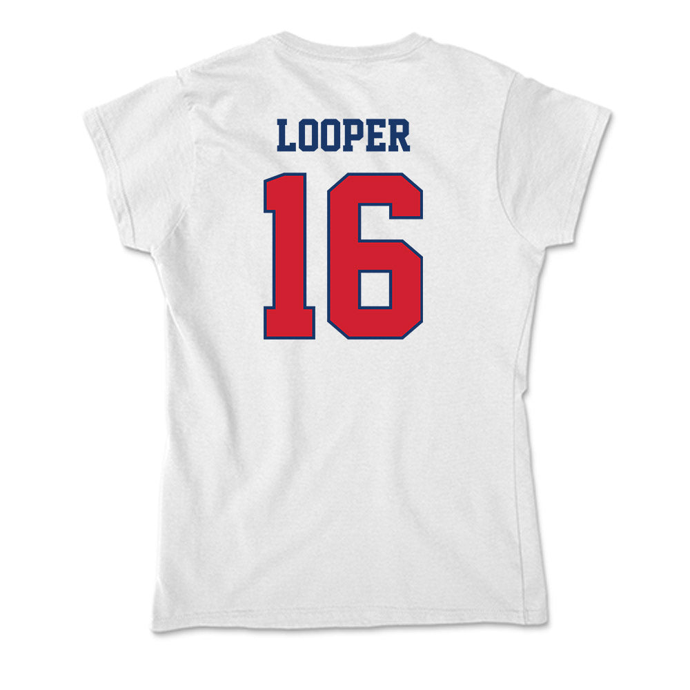 Francis Marion - NCAA Baseball : Hunter Looper - Soft Style Women’s T-Shirt-1