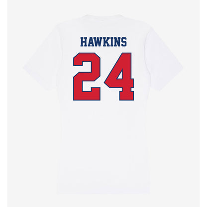 Francis Marion - NCAA Acrobatics & Tumbling : Melody Hawkins - Women's V-Neck T-Shirt-1