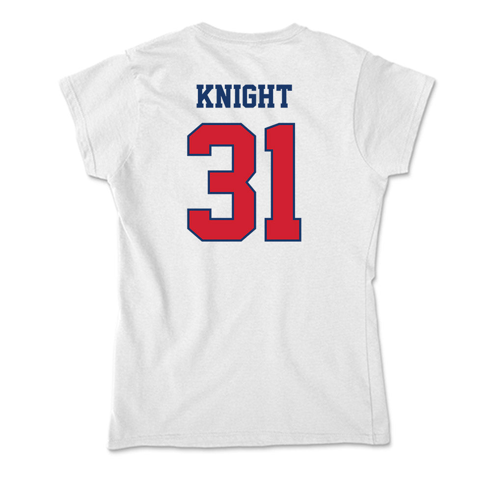 Francis Marion - NCAA Acrobatics & Tumbling : Kaylah Knight - Soft Style Women’s T-Shirt-1