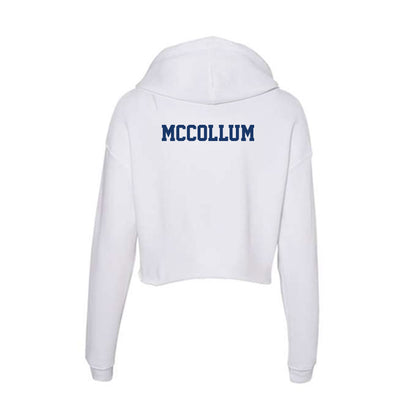 Francis Marion - NCAA Men's Track & Field : Larry Mccollum - Women's Crop Fleece Hoodie-1