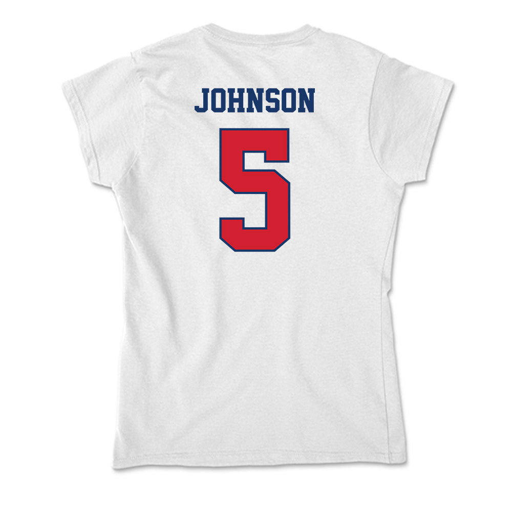 Francis Marion - NCAA Women's Volleyball : Aubrey Johnson - Soft Style Women’s T-Shirt-1