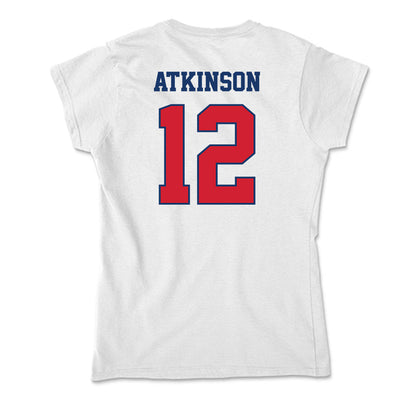 Francis Marion - NCAA Men's Basketball : Alex Atkinson - Soft Style Women’s T-Shirt-1