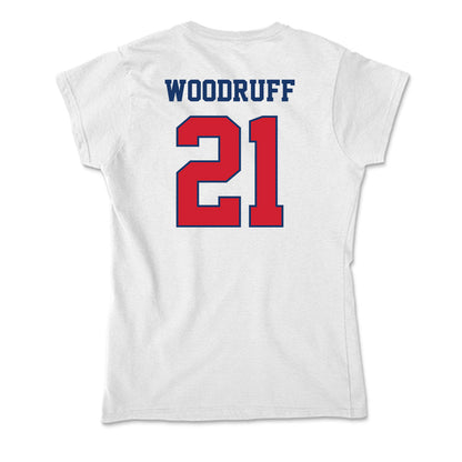 Francis Marion - NCAA Baseball : Daemon Woodruff - Soft Style Women’s T-Shirt-1