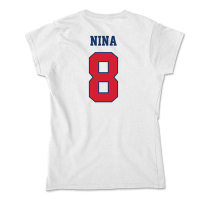 Francis Marion - NCAA Baseball : Adrian Nina - Soft Style Women’s T-Shirt-1