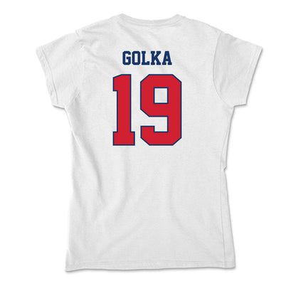 Francis Marion - NCAA Softball : Madelyn Golka - Soft Style Women’s T-Shirt-1