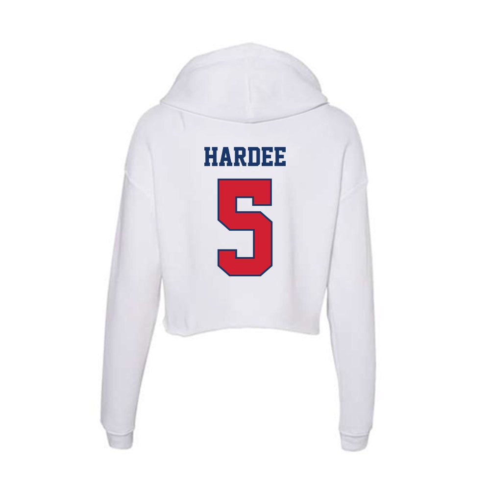 Francis Marion - NCAA Baseball : Jacob Hardee - Women's Crop Fleece Hoodie-1