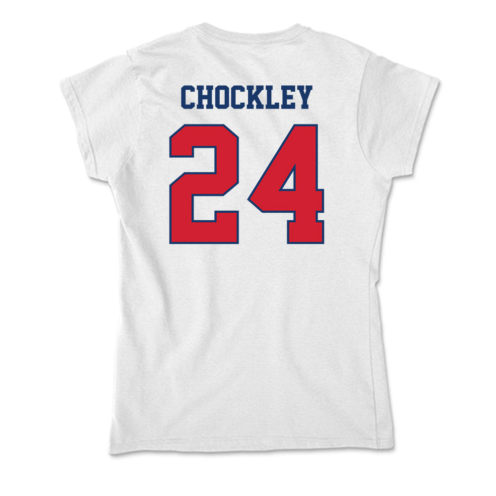 Francis Marion - NCAA Women's Basketball : Bentlee Chockley - Soft Style Women’s T-Shirt-1
