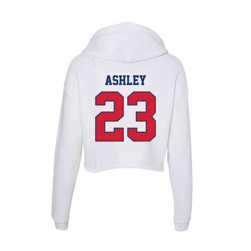 Francis Marion - NCAA Women's Soccer : Izzy Ashley - Women's Crop Fleece Hoodie-1