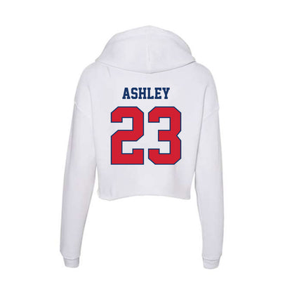 Francis Marion - NCAA Women's Soccer : Izzy Ashley - Women's Crop Fleece Hoodie-1
