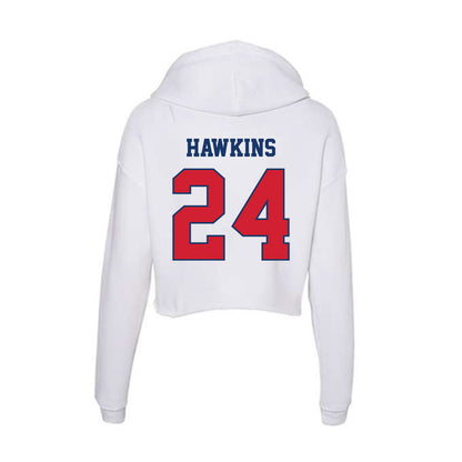 Francis Marion - NCAA Acrobatics & Tumbling : Melody Hawkins - Women's Crop Fleece Hoodie-1