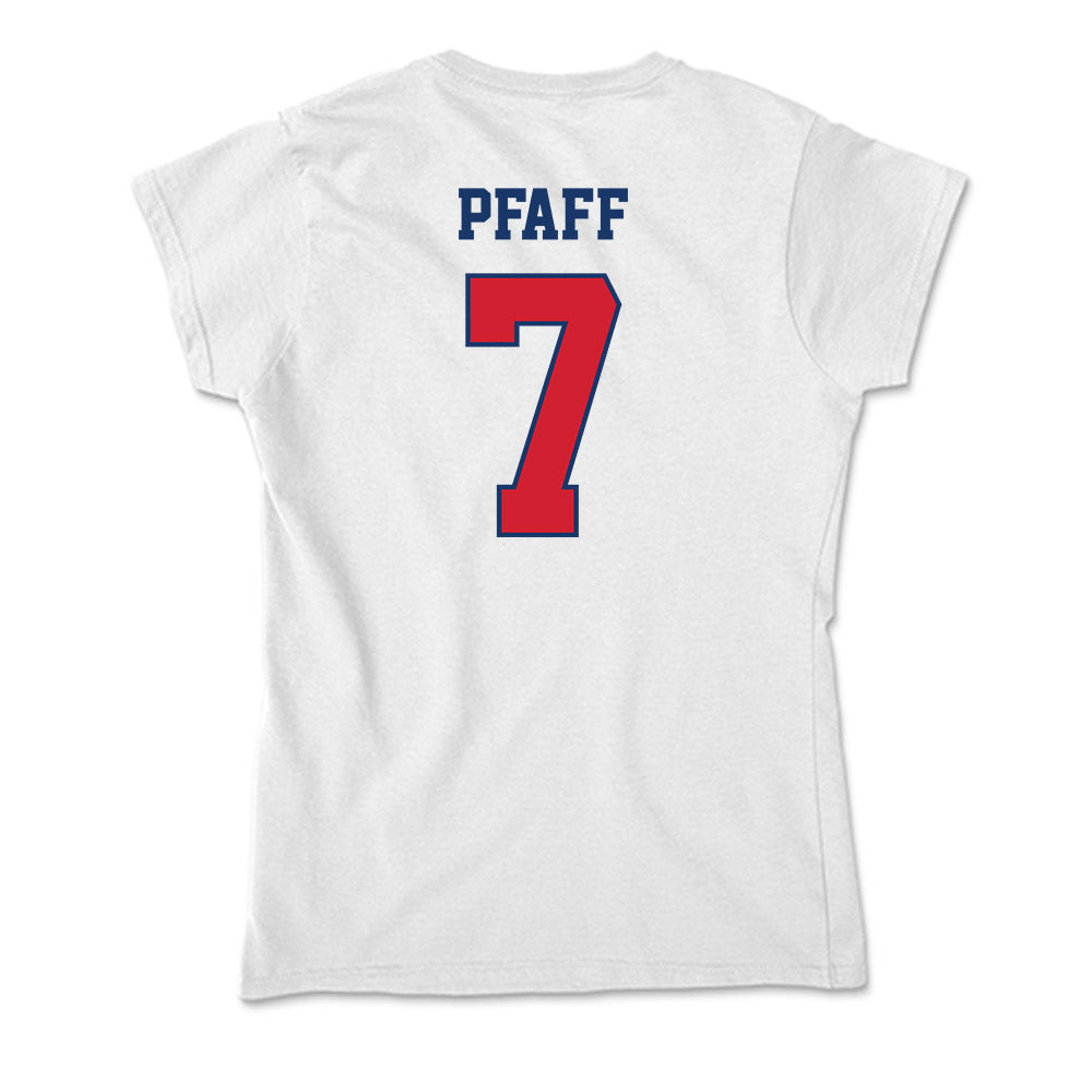 Francis Marion - NCAA Women's Soccer : Chloe Pfaff - Soft Style Women’s T-Shirt-1