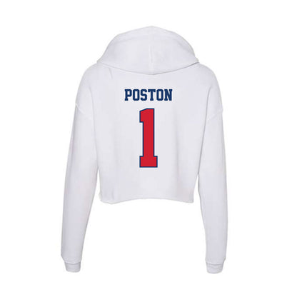 Francis Marion - NCAA Softball : Alyssa Poston - Women's Crop Fleece Hoodie-1
