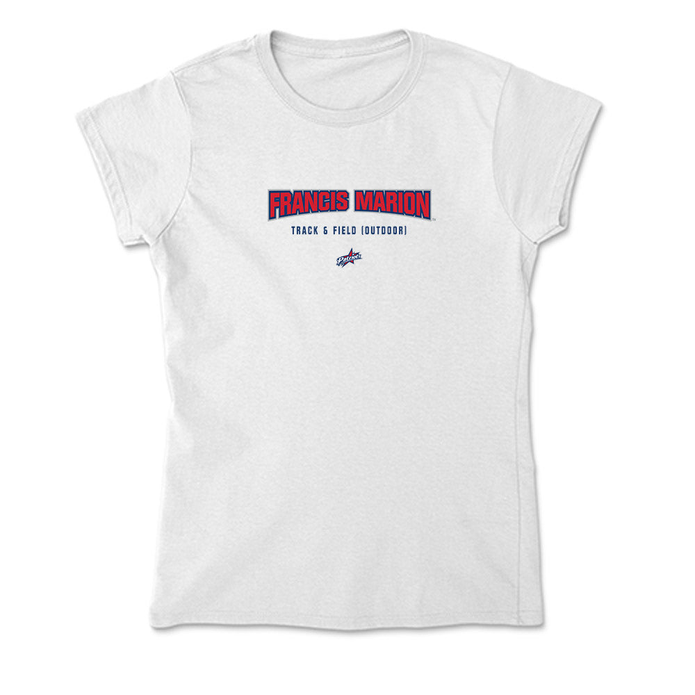 Francis Marion - NCAA Women's Track & Field : Mia Edmundson - Soft Style Women’s T-Shirt-0