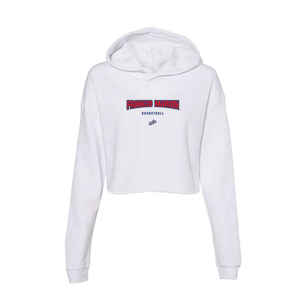 Francis Marion - NCAA Men's Basketball : Alex Atkinson - Women's Crop Fleece Hoodie-0