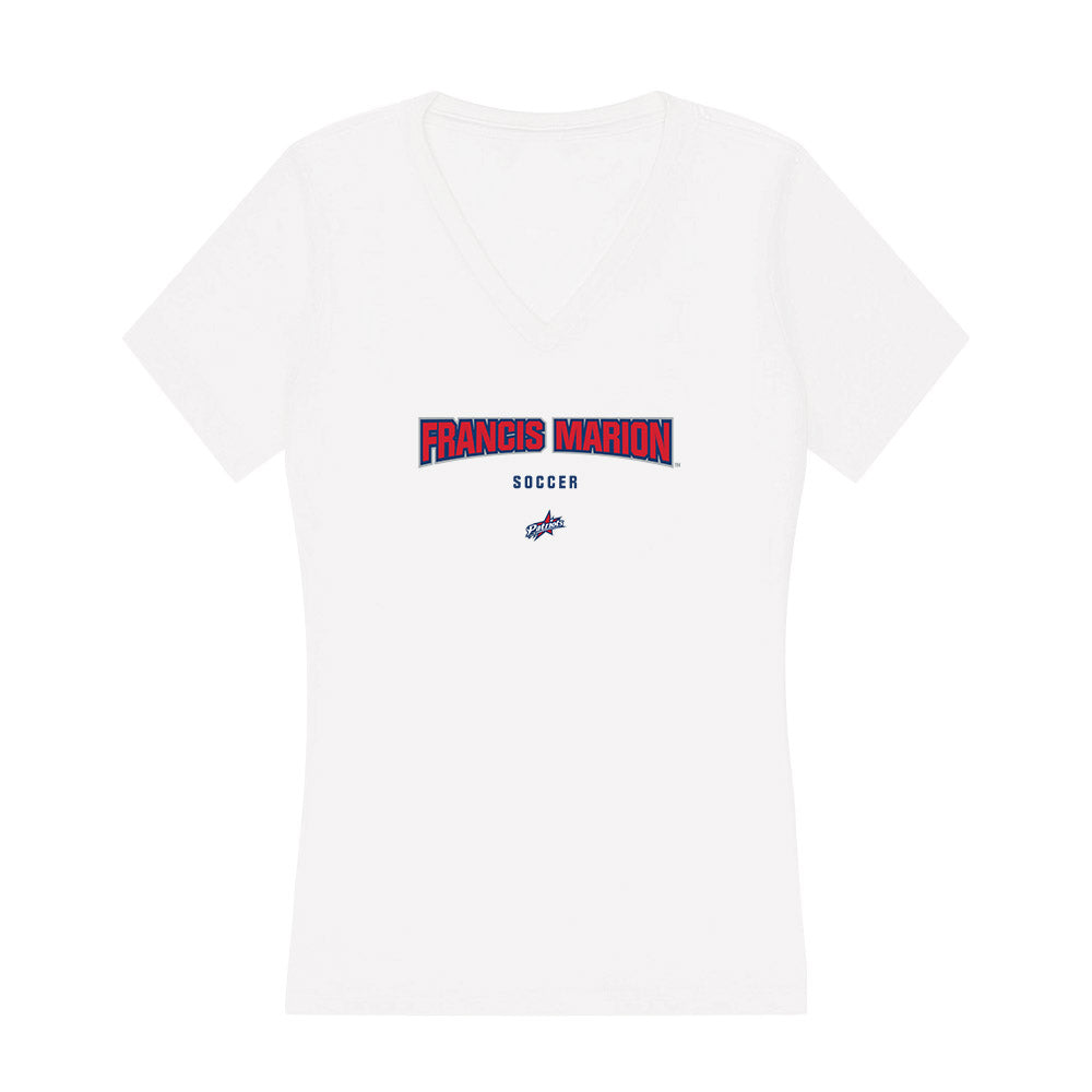 Francis Marion - NCAA Women's Soccer : Cora Lepper - Women's V-Neck T-Shirt-0