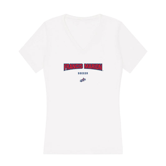 Francis Marion - NCAA Women's Soccer : Cora Lepper - Women's V-Neck T-Shirt-0