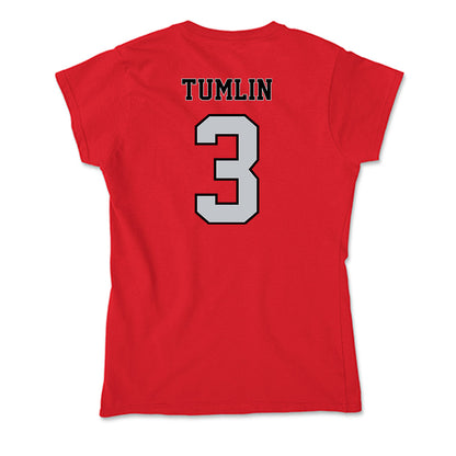 CSUN - NCAA Women's Basketball : Kelly Tumlin - Soft Style Women’s T-Shirt-1