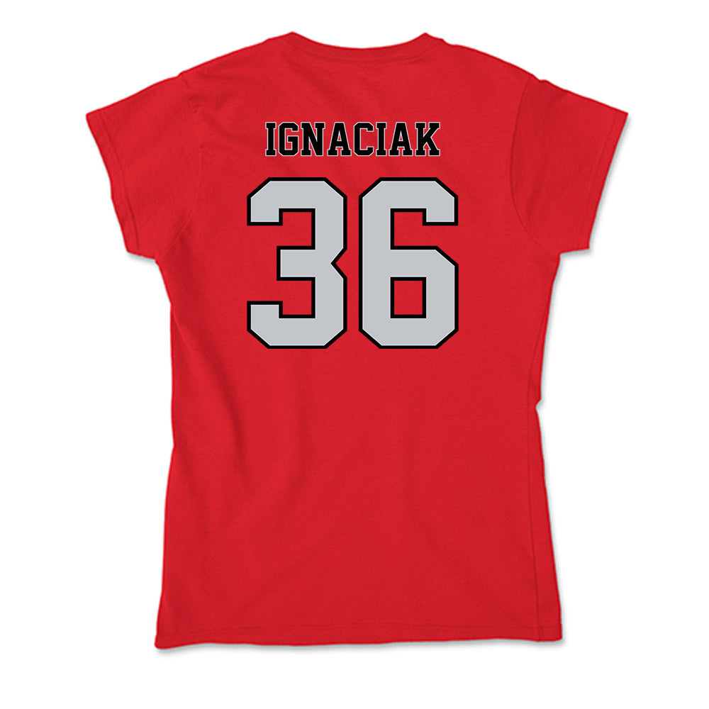 CSUN - NCAA Baseball : Blake Ignaciak - Soft Style Women’s T-Shirt-1