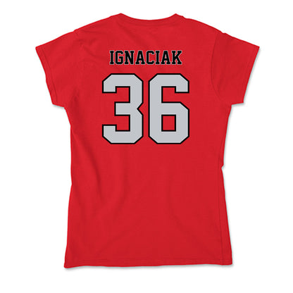 CSUN - NCAA Baseball : Blake Ignaciak - Soft Style Women’s T-Shirt-1