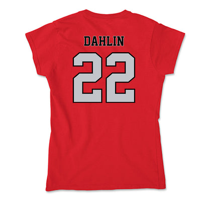 CSUN - NCAA Women's Basketball : Laini Dahlin - Soft Style Women’s T-Shirt-1