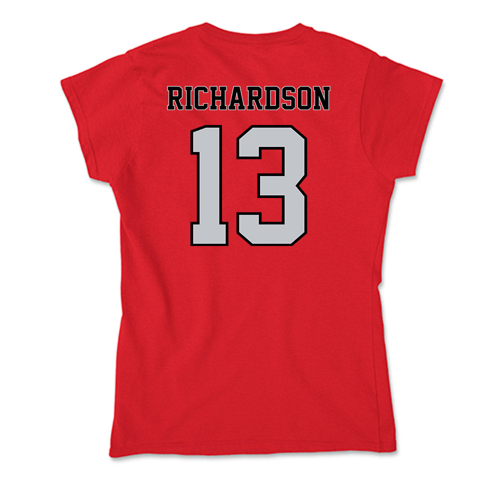 CSUN - NCAA Women's Volleyball : Raegan Richardson - Soft Style Women’s T-Shirt-1