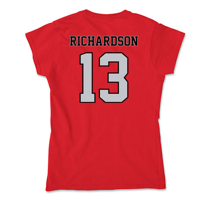 CSUN - NCAA Women's Volleyball : Raegan Richardson - Soft Style Women’s T-Shirt-1