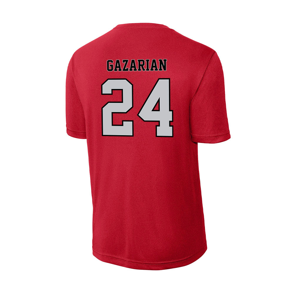 CSUN - NCAA Men's Basketball : Greg Gazarian - Activewear T-Shirt-1