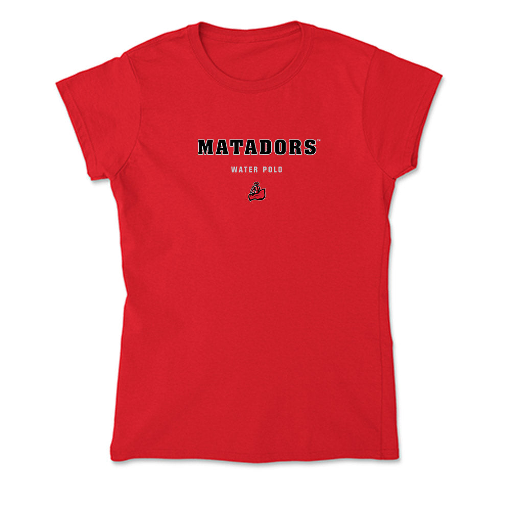 CSUN - NCAA Women's Water Polo : Marin Byars - Soft Style Women’s T-Shirt-0