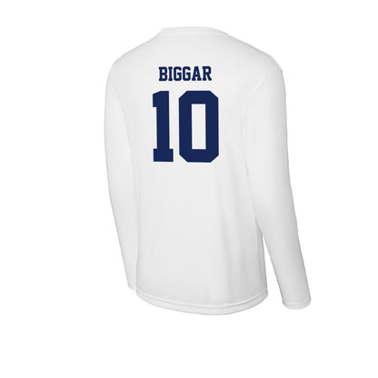 Belmont - NCAA Men's Soccer : Nzuhri Biggar - Activewear Long Sleeve T-Shirt-1