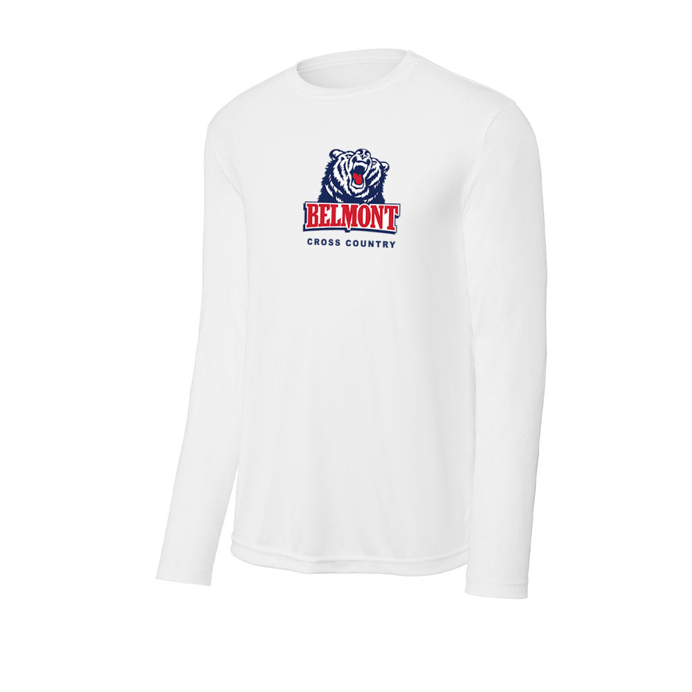 Belmont - NCAA Men's Cross Country : Noah Mathews - Activewear Long Sleeve T-Shirt-0