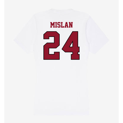 Lafayette College - NCAA Baseball : Jack Mislan - Women's V-Neck T-Shirt-1