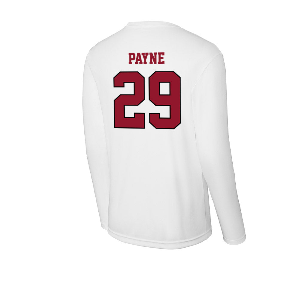 Lafayette College - NCAA Baseball : Alex Payne - Activewear Long Sleeve T-Shirt-1