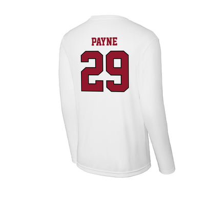 Lafayette College - NCAA Baseball : Alex Payne - Activewear Long Sleeve T-Shirt-1